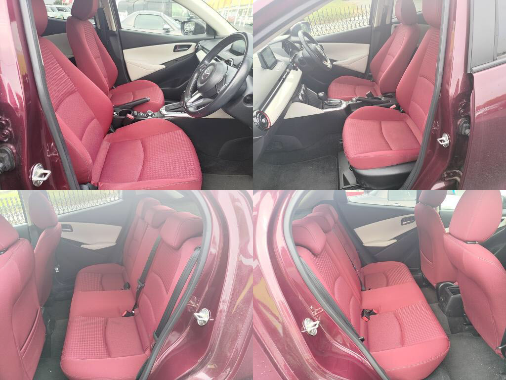 デミオ１５Ｓノーブルクリムゾンの写真 5