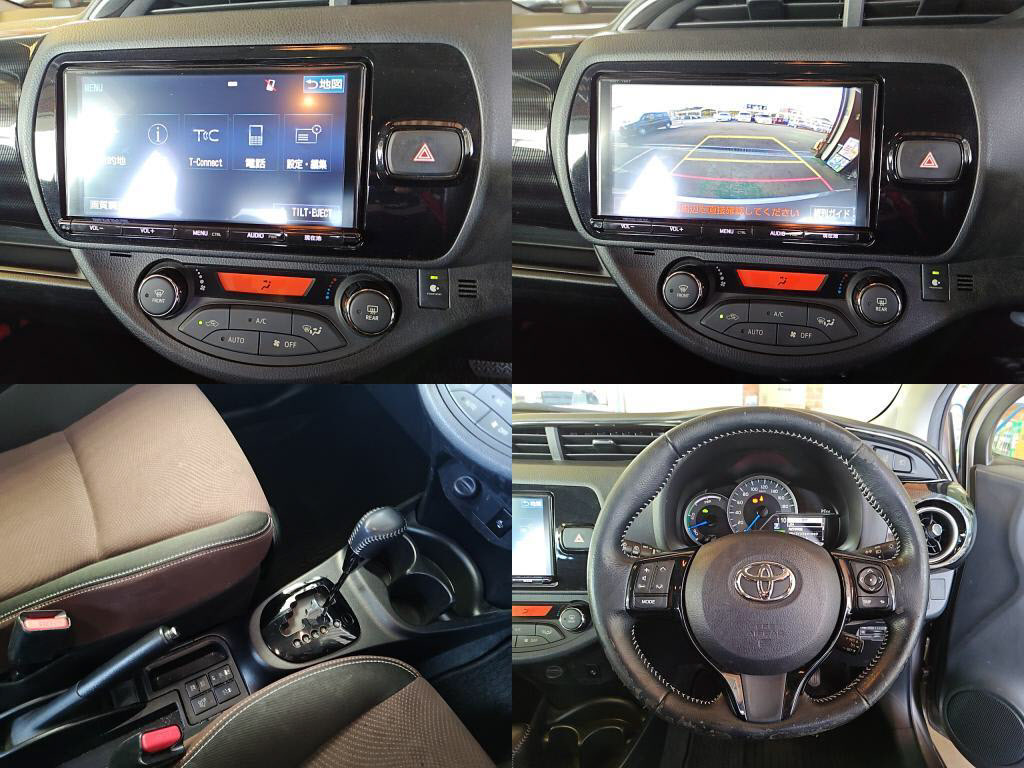 ヴィッツハイブリッドハイブリッドＵの写真 5