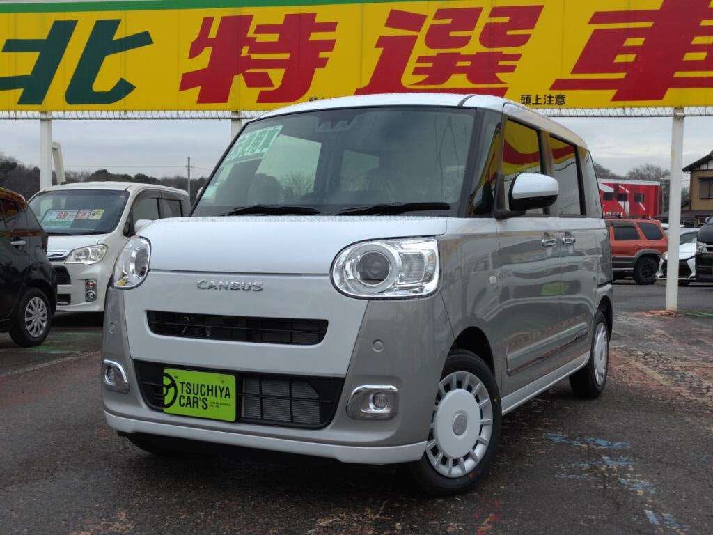 ダイハツ　ムーヴキャンバス　ストライプスＧターボ