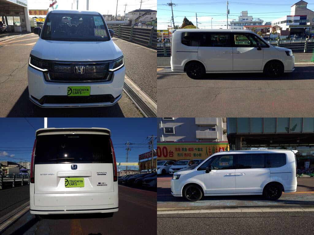 ステップワゴンスパーダＨＶｅＨＥＶスパーダプレミアムラインブラックＥｄの写真 4