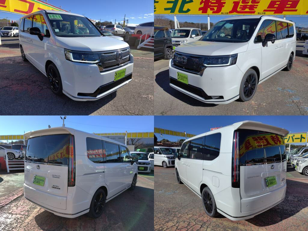 ステップワゴンスパーダＨＶｅＨＥＶスパーダプレミアムラインブラックＥｄの写真 4