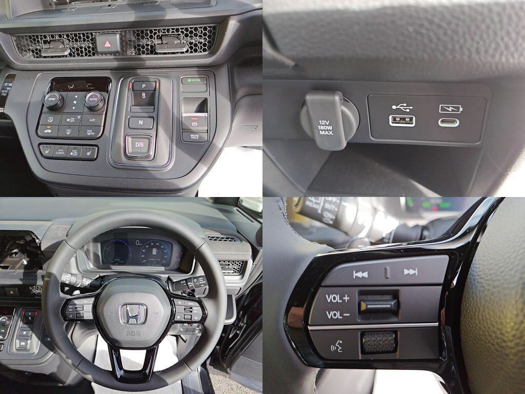 ステップワゴンスパーダＨＶｅＨＥＶスパーダプレミアムラインブラックＥｄの写真 5