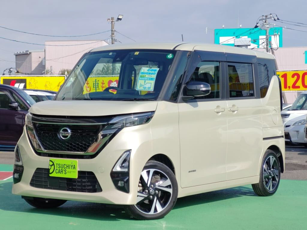 ニッサン　ルークスハイウェイスター　ハイウェイスターＧターボアーバンクロムプロパイロ