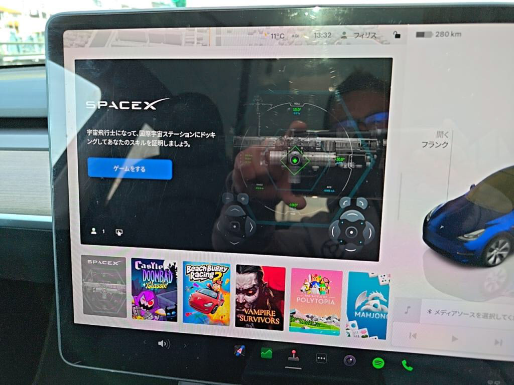 テスラモデルＹＲＷＤの写真 16